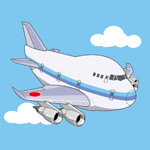 空港でのチェックイン、搭乗手続きを行う時の英会話。